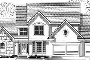 Traditional Exterior - Front Elevation Plan #67-722