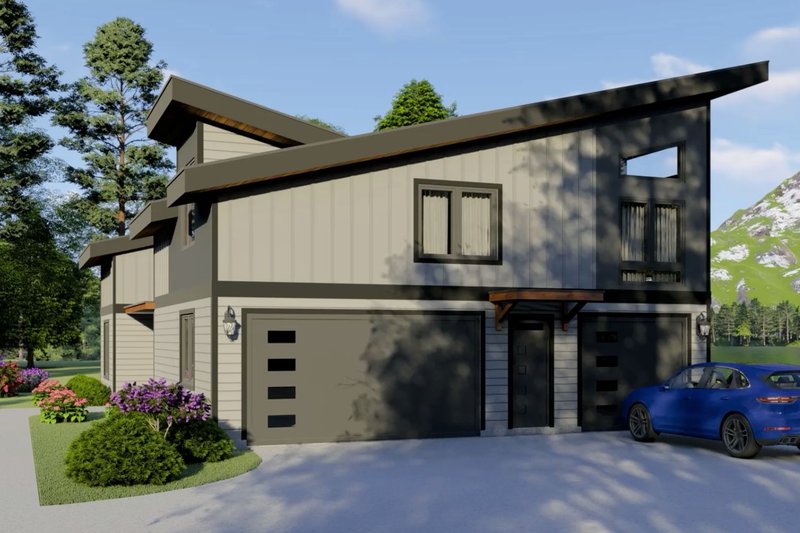 Architectural House Design - Photo 5 for Modern House Plan #932-612 - 3 bed, 3.5 bath
