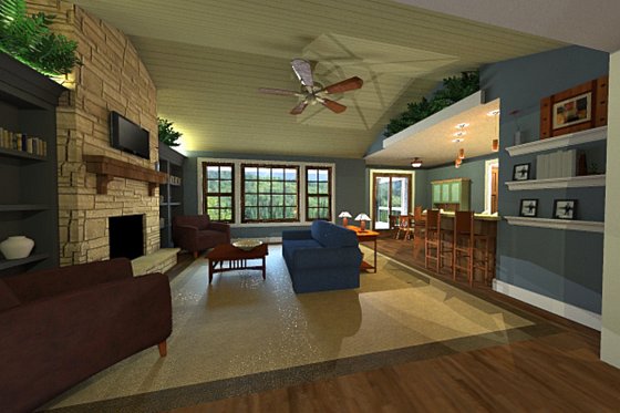 Photo 2 for Craftsman House Plan #51-520 - 3 bed, 2 bath