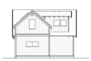 Exterior - Other Elevation 1 for Craftsman House Plan #895-97 - 2 bed, 2 bath