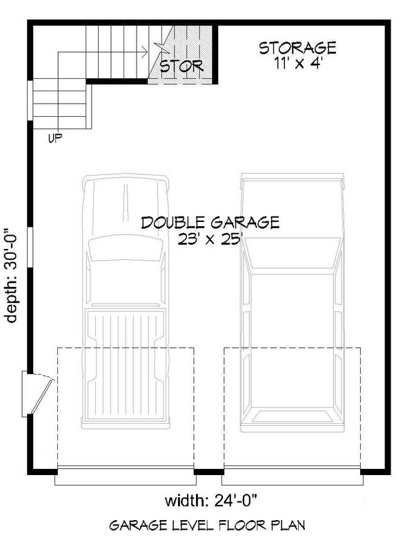 Architectural House Design - Contemporary Floor Plan - Main Floor Plan #932-100