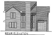Traditional Style House Plan - 3 Beds 2.5 Baths 1784 Sq/Ft Plan #70-198 