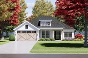 Country Style House Plan - 3 Beds 2 Baths 1731 Sq/Ft Plan #1096-114 