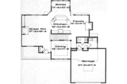 Traditional Style House Plan - 4 Beds 2.5 Baths 2380 Sq/Ft Plan #6-132 