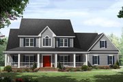 Country Style House Plan - 4 Beds 3.5 Baths 3000 Sq/Ft Plan #21-323 