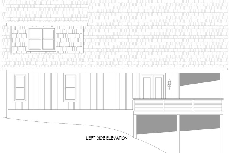 House Design - Exterior - Other Elevation for Country House Plan #932-1052 - 4 bed, 4.5 bath