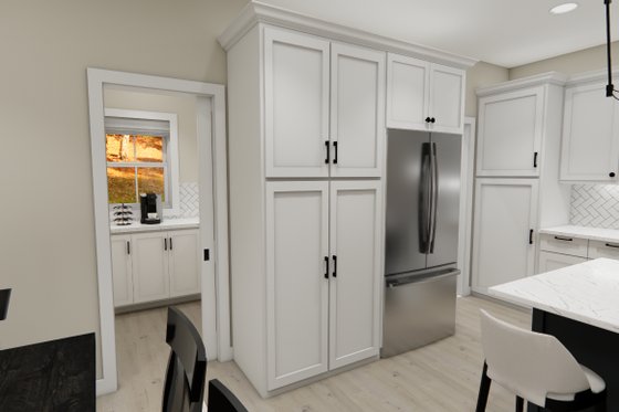 Interior - Kitchen 2 for Bungalow House Plan #51-1355 - 3 bed, 2.5 bath