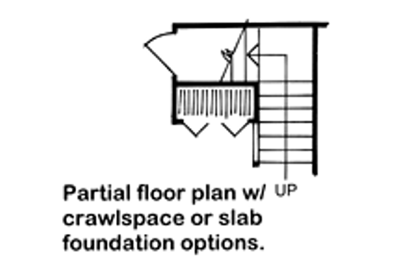 Floor Plan - Other Floor for Country House Plan #312-548 - 3 bed, 2.5 bath
