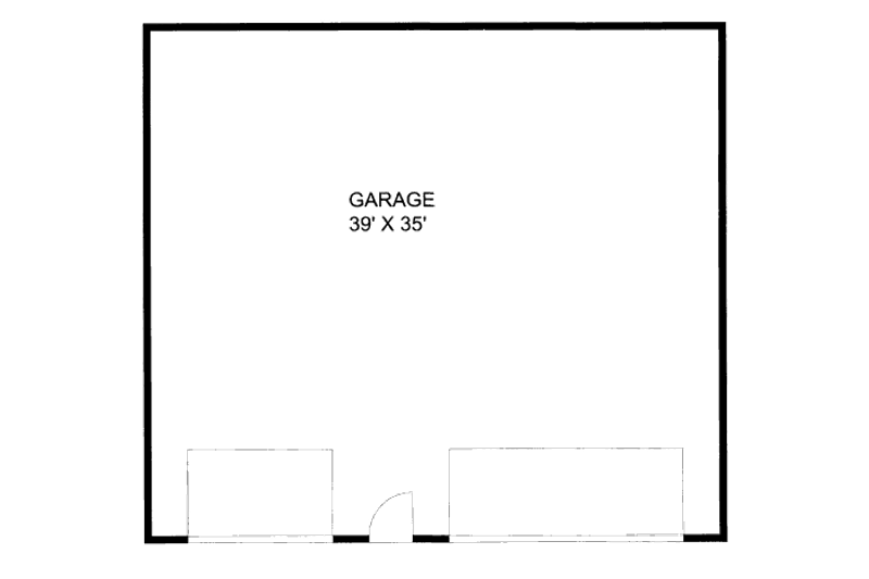 Dream House Plan - Floor Plan - Main Floor for Traditional House Plan #117-666, 0 bath