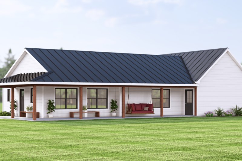 Dream House Plan - Exterior - Other Elevation for Farmhouse House Plan #1064-369 - 1 bed, 1.5 bath