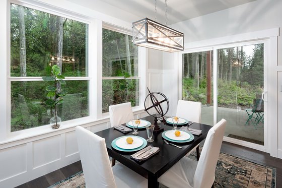 Interior - Dining Room for Contemporary House Plan #1070-30 - 3 bed, 2.5 bath