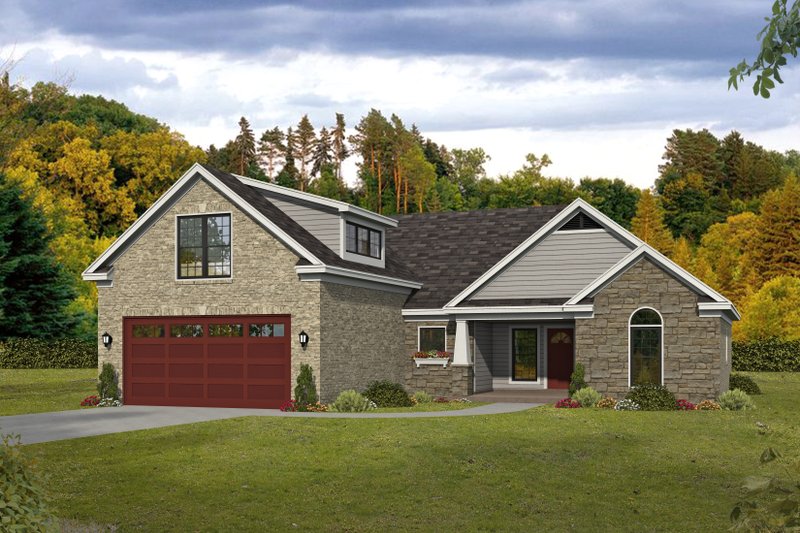 House Design - Modern Exterior - Front Elevation Plan #932-553