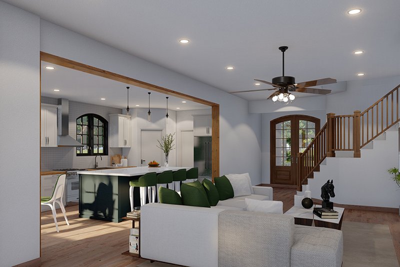 House Blueprint - Interior - Other 2 for European House Plan #923-288 - 4 bed, 2.5 bath