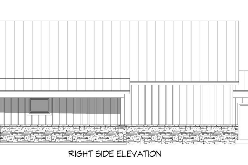 Dream House Plan - Exterior - Other Elevation 1 for Country House Plan #932-1281 - 4 bed, 3 bath
