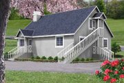 Traditional Style House Plan - 2 Beds 2 Baths 1561 Sq/Ft Plan #1-309 
