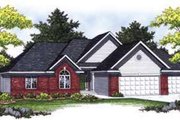 Traditional Style House Plan - 3 Beds 2 Baths 1937 Sq/Ft Plan #70-830 