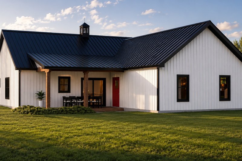 House Blueprint - Exterior - Other Elevation 1 for Farmhouse House Plan #1064-515 - 2 bed, 2.5 bath