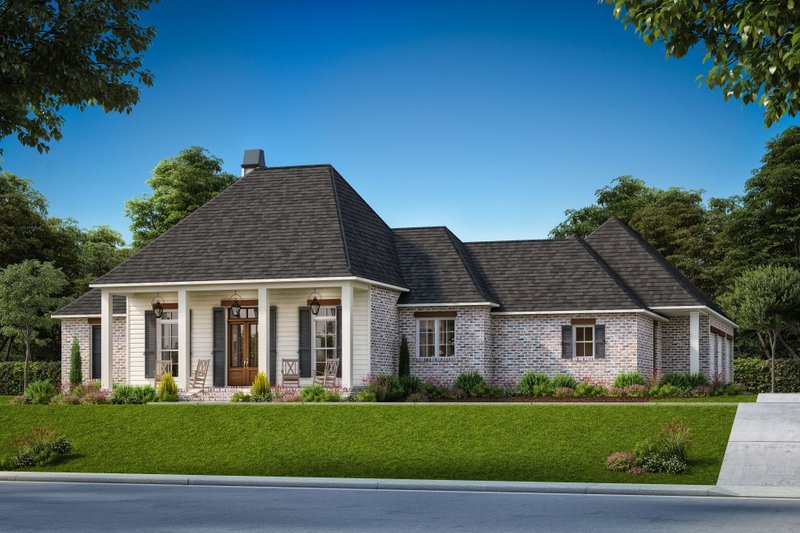 Southern Style House Plan - 3 Beds 4.5 Baths 2755 Sq/Ft Plan #1074-49