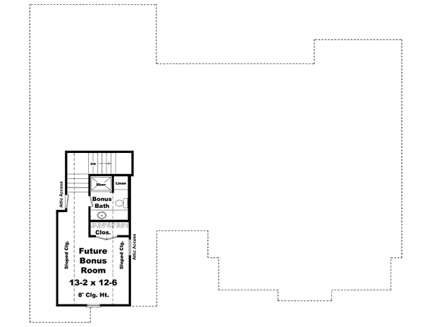 Architectural House Design - Traditional Floor Plan - Other Floor Plan #21-272