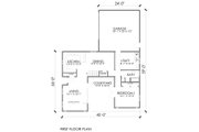 Modern Style House Plan - 4 Beds 3 Baths 2177 Sq/Ft Plan #518-9 