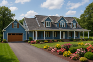 House Design - Farmhouse Exterior - Front Elevation Plan #1115-11