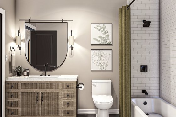 Interior - Bathroom for Modern House Plan #455-474 - 1 bed, 1 bath