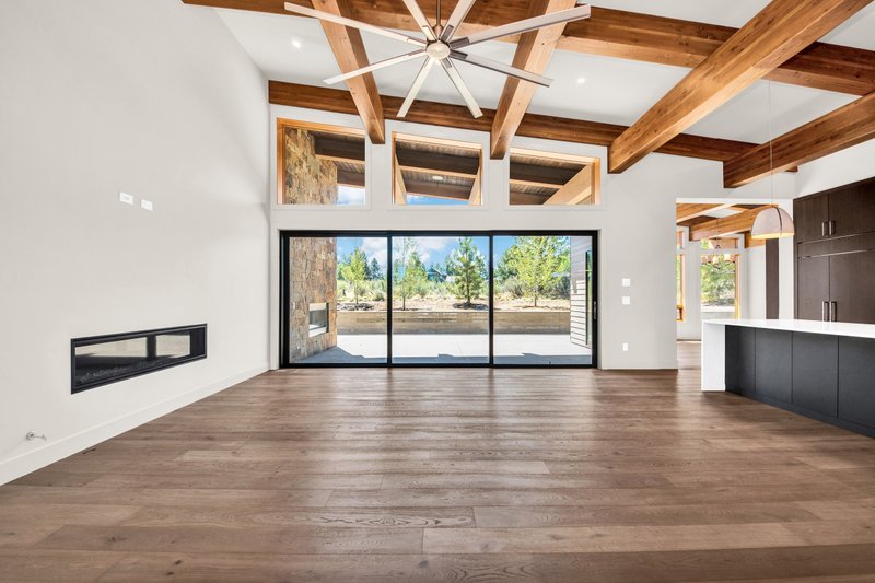 House Design - Interior - Family Room for Modern House Plan #892-45 - 4 bed, 4.5 bath