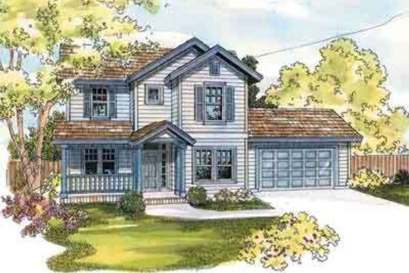 Dream House Plan - Traditional Exterior - Front Elevation Plan #124-511