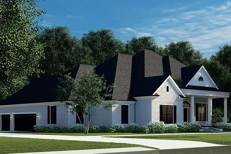 Architectural House Design - Exterior - Other Elevation for Craftsman House Plan #923-252 - 4 bed, 3 bath