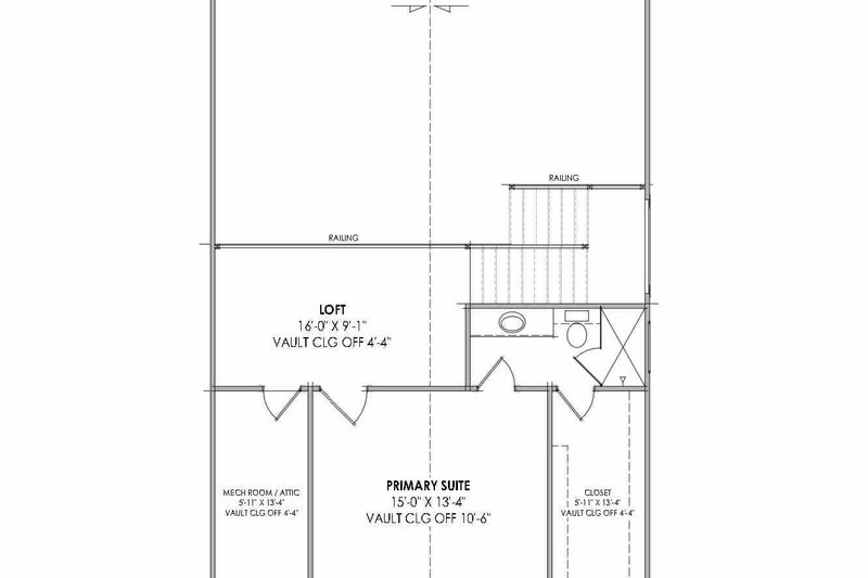 Architectural House Design - Floor Plan - Other Floor for Modern House Plan #1096-197 - 3 bed, 2 bath