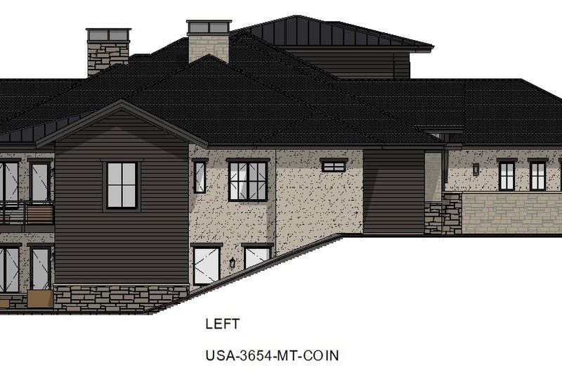 Home Plan - Exterior - Other Elevation 5 for Contemporary House Plan #1069-31 - 5 bed, 5.5 bath