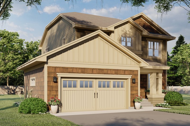Dream House Plan - Exterior - Front Elevation 5 for Traditional House Plan #51-1190 - 4 bed, 2.5 bath