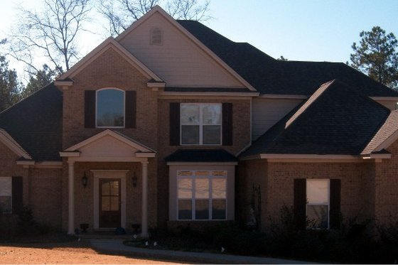 Exterior - Front Elevation for Traditional House Plan #63-232 - 4 bed, 3.5 bath