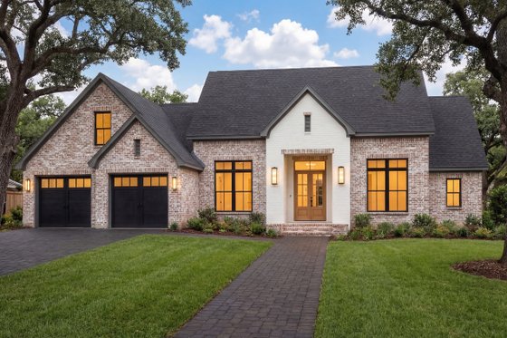 Exterior - Front Elevation 4 for Farmhouse House Plan #430-235 - 3 bed, 2 bath