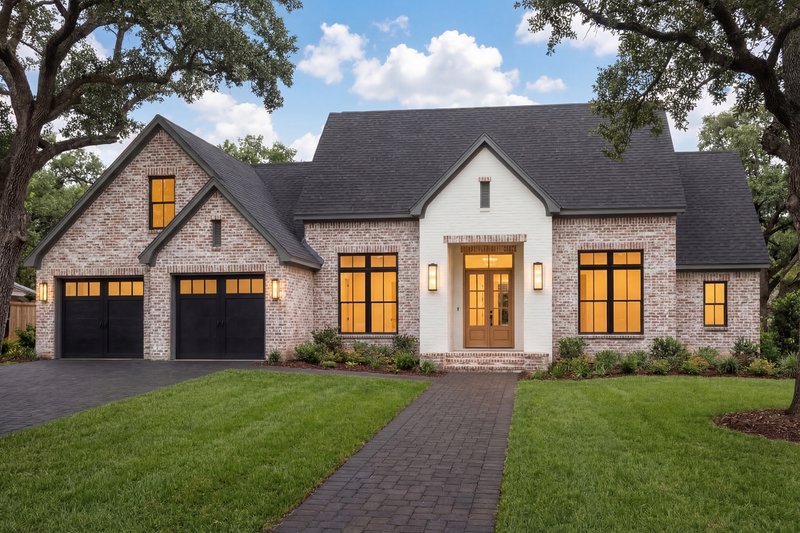 Architectural House Design - Exterior - Front Elevation 4 for Farmhouse House Plan #430-235 - 3 bed, 2 bath