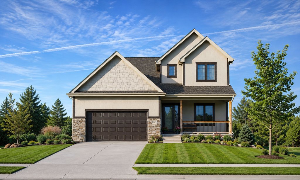 Exterior - Front Elevation 2 for Craftsman House Plan #20-1776 - 3 bed, 3 bath
