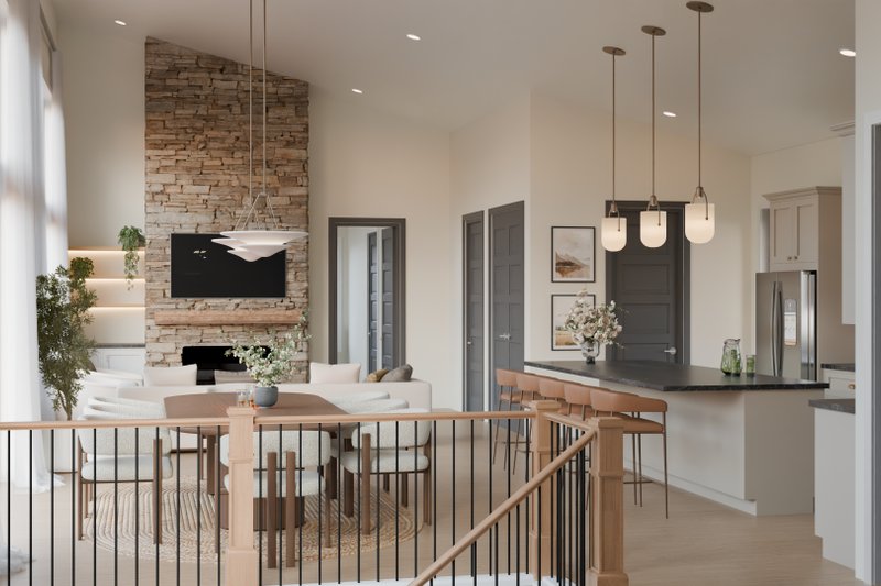 Home Plan - Interior - Entry for Country House Plan #1089-70 - 3 bed, 2.5 bath
