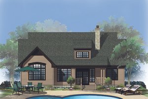 Ranch Style House Plan - 3 Beds 2 Baths 1857 Sq/Ft Plan #929-645 ...