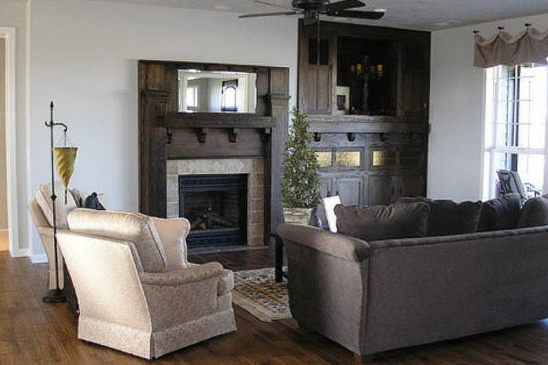 Dream House Plan - Great Room - 1900 square foot Craftsman Home