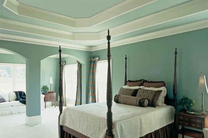 Architectural House Design - Interior - Master Bedroom for European House Plan #927-24 - 5 bed, 4.5 bath