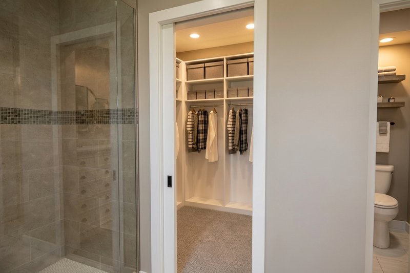 Architectural House Design - Interior - Master Bathroom 1 for Farmhouse House Plan #51-1519 - 3 bed, 2.5 bath