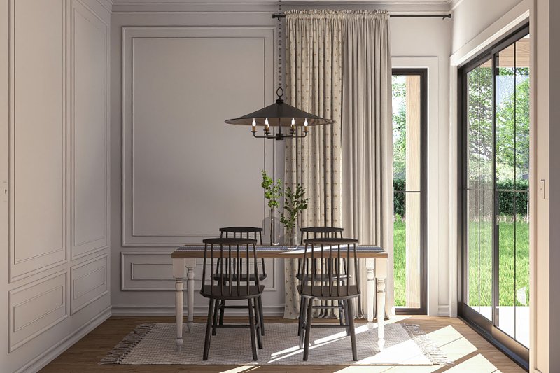 House Design - Interior - Dining Room 2 for Modern House Plan #455-371 - 3 bed, 2.5 bath