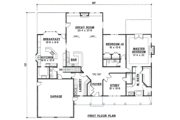 Country Style House Plan - 3 Beds 2 Baths 3545 Sq/Ft Plan #67-685 