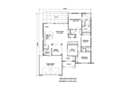 Adobe / Southwestern Style House Plan - 3 Beds 2 Baths 2142 Sq/Ft Plan #116-296 