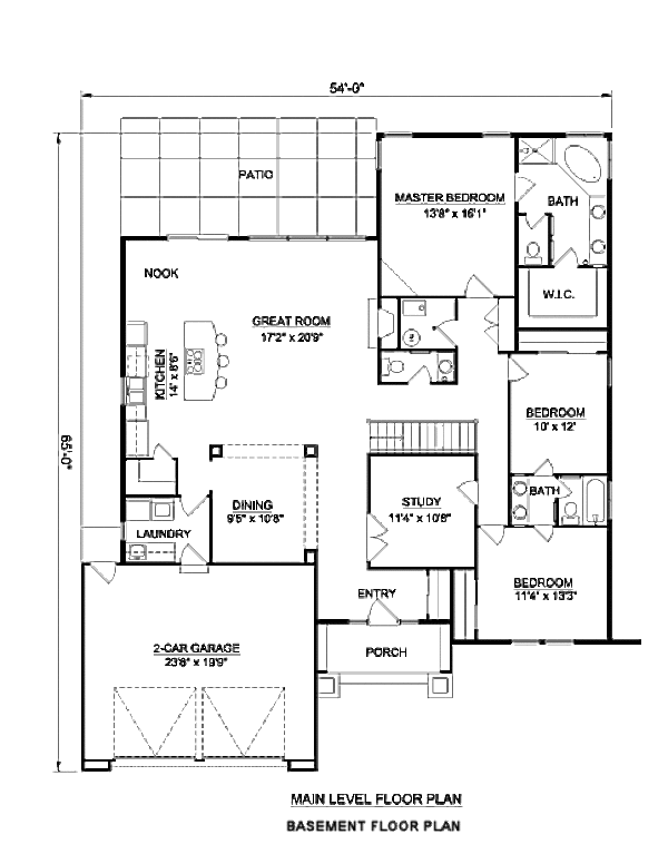 Adobe / Southwestern Floor Plan - Other Floor Plan #116-296
