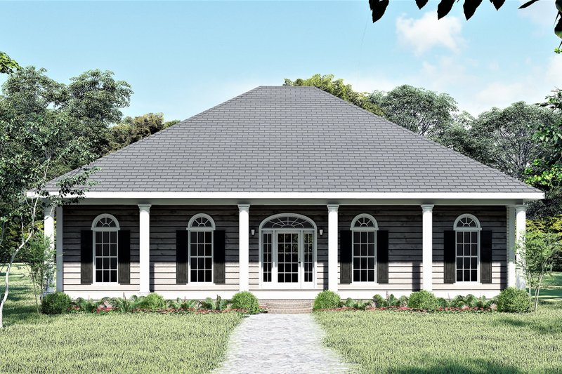 Southern Style House Plan 3 Beds 2 Baths 1640 Sq Ft Plan 44 168 Houseplans Com