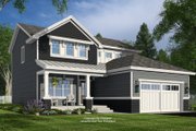 Craftsman Style House Plan - 3 Beds 3.5 Baths 2132 Sq/Ft Plan #51-1382 
