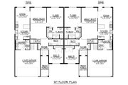 Craftsman Style House Plan - 3 Beds 2 Baths 1615 Sq/Ft Plan #1064-38 