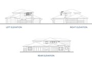 Contemporary Style House Plan - 4 Beds 4 Baths 3727 Sq/Ft Plan #80-217 