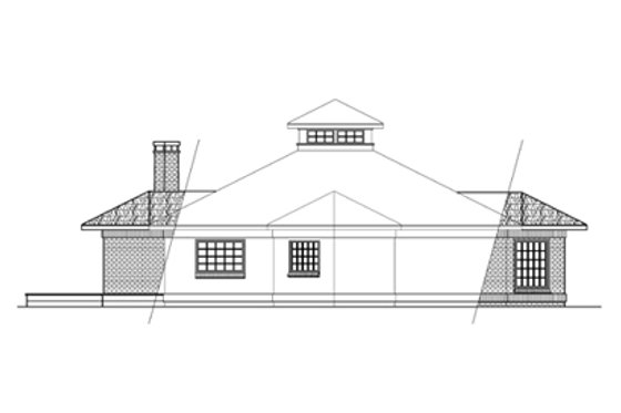 Exterior - Other Elevation for Contemporary House Plan #124-410 - 3 bed, 2.5 bath